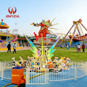 Nouvelle Conception 12P <span class=keywords><strong>Manège</strong></span> de Parc d'Attractions pour Enfants, Équipement de Jeu Rotatif à Contrôle Personnel - Product Image 3