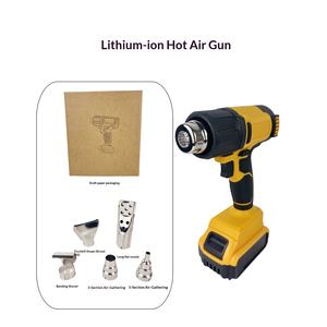 <span class=keywords><strong>Pistola</strong></span> <span class=keywords><strong>de</strong></span> Aire Caliente Portátil <span class=keywords><strong>Recargable</strong></span> <span class=keywords><strong>de</strong></span> Alta Potencia con Batería <span class=keywords><strong>de</strong></span> Litio para Película Termocontraíble y <span class=keywords><strong>Soldadura</strong></span> <span class=keywords><strong>de</strong></span> Plástico - Product Image 2