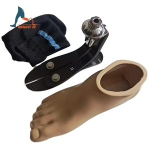 Kit de pédale de pied de grande hauteur avec équipement de réadaptation de Offres Spéciales en Fiber de carbone à doigt fendu orthèse orthopédique des membres inférieurs - Product Image 1