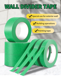 Cinta <span class=keywords><strong>de</strong></span> Enmascarar Verde <span class=keywords><strong>de</strong></span> Alta Adhesión, Cinta Acrílica para Pintores, para Pintar Casas, Paredes Exteriores, Renovación y Decoración <span class=keywords><strong>de</strong></span> Exteriores - Product Image 2