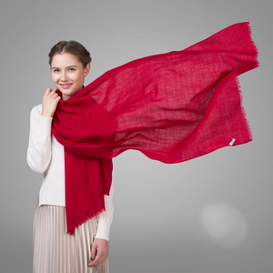 Wool Women's Oversized Thick <b>Scarf</b> with Custom Logo Long Muffler Breathable & Soft All Seasons ODM Brand - Product Image 1