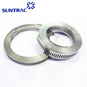 ที่หนีบแบบมีรูพรุนแบบม้วนชนิดอเมริกันสแตนเลส - Product Image 4