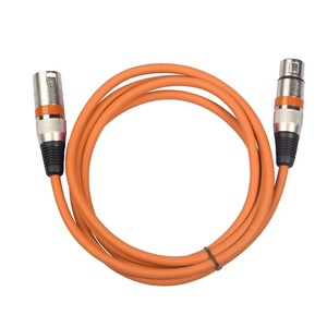 XTUGA PVC rivestito OFC cavo Audio Video 3pin maschio femmina XLR schermato treccia microfono Mixer amplificatore in 1m 2m 3m 5m lunghezze - Product Image 3