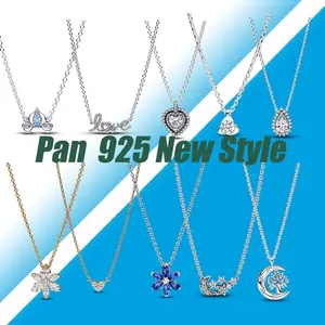 2023 Nieuwe Mode-Sieraden 925 Sterling Zilveren Eeuwige Symbool Liefde Geschenk Liefde Ketting Groothandel Fabriek