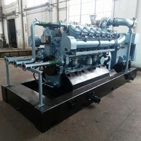 Dynamischer 500kW Hochofen-Gasgenerator mit 36% Effizienz, Wasserkühlsystem, 24V DC Elektrostart