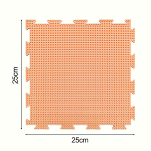 Tapis de <span class=keywords><strong>massage</strong></span> sensoriel 3D en relief - Tapis de jeu et d'exercice antidérapant pour ramper à la maison - Product Image 3