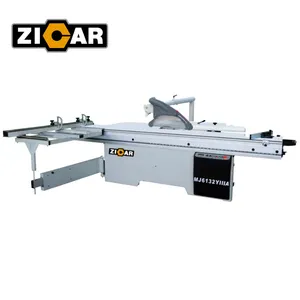 ZICAR High Precision Fully Auto Sliding Table Saw MJ6132YIIIA with Cabinet and closetmachine for production line