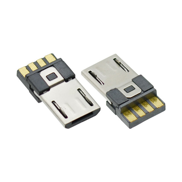 USB Type C Micro 4 Pin Connector Cheap Price V8 Jack Charging Port Male Connector