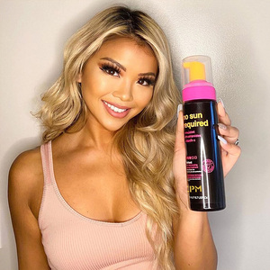 Aucun soleil requis Traitement de mousse autobronzante la plus foncée avec de la vitamine C 1 heure Tanner sans soleil sans cruauté - Product Image 4