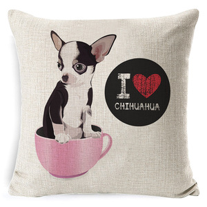 Fundas de almohada <span class=keywords><strong>I</strong></span> <span class=keywords><strong>LOVE</strong></span> <span class=keywords><strong>BEAGLE</strong></span> con diseño de celebridades para uso doméstico y hotelero, 100% poliéster, personalizables - Product Image 5