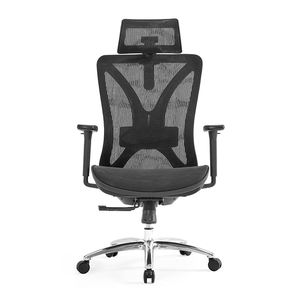 Silla de Oficina Giratoria Ergonómica de Malla para el Hogar, Venta al por Mayor de Fábrica, Silla de Oficina para Gerentes y Personal - Product Image 1