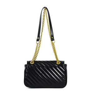 Sac bandoulière élégant pour femme, petit sac carré de luxe décoré d'une chaîne, sac à main pour femme - Product Image 5