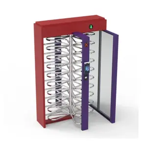 Tourniquet pleine hauteur en acier inoxydable 304 avec design peint pour stade, salle de sport, système de contrôle d'accès haute sécurité - Product Image 4