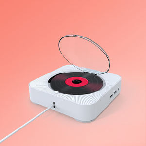 Reproductor de CD Montable en Pared y de Escritorio, Reproducción Inalámbrica, Sonido Estéreo HIFI, Reproductor de CD/DVD con AUX, Dispositivo de Audio Compacto y Decorativo - Product Image 5