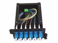 Boîtier cassette modulaire FIBERVISION MPO/MTP LGX 12/24 fibres, MPO/MTP vers LC, monomode OM2/OM3
