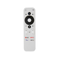 مبيعات المصنع صوت جهاز تحكم عن بعد متوافق Onn TV Box H96 Max andoid معتمَد من Google جهاز تحكم عن بعد NVTC