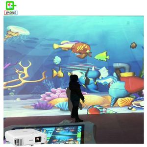 ระบบเกมผนังดิจิทัลแบบอินเทอร์แอคทีฟสำหรับเด็ก ระบบวาดรูปเสมือนจริง AR สวนสนุกเพื่อการศึกษาสำหรับโรงเรียนอนุบาล ขนาด 2.4x1.8 เมตร - Product Image 3
