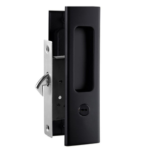 Poignée <span class=keywords><strong>invisible</strong></span> en alliage de zinc Serrure à mortaise de porte de poche carrée cachée en bois pour le glissement - Product Image 1