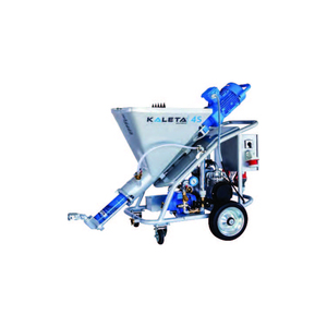 Machine à mortier de qualité industrielle, moteur bleu 400V triphasé pour le finissage du béton - Product Image 1
