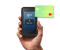 Smartphone portable Android NFC de 4 pouces avec support de charge, appareil de paiement mobile POS, OEM ODM, Wifi double bande, BT 5.0, téléphone Android
