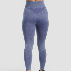 Leggings de sport pour femmes 100% coton, vêtements de fitness les plus vendus, taille adulte, taille élastique, leggings de yoga, service OEM - Product Image 3