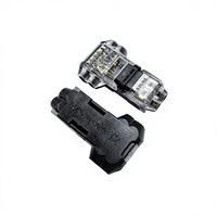 Borne de connexion rapide à enfiler T2 1 pôle, modèle 10A 300V, contacts en cuivre, boîtier en laiton nickelé pour applications automobiles