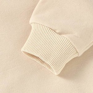 سترة أطفال من القطن العضوي الناعم المريح ، بلوفر فضفاض مناسب للرضع من 20 من شعار مخصص - Product Image 6