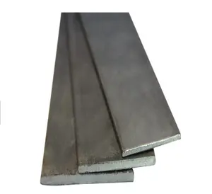 s235jr s355jr SS400 A36 or equivalent in 6 Mtrs length flat bar Mild Steel Hot Rolled Flat Bar