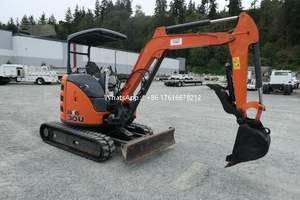 Tractores Agrícolas Usados a Precio Económico, Mini Excavadoras HITACHI ZX30 3.0t para Trabajos de Jardinería en Excelente Estado - Product Image 3