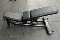 Banc de musculation multi-positions pliable avec cadre métallique de qualité commerciale pour salle de sport – Facile à utiliser et de qualité supérieure