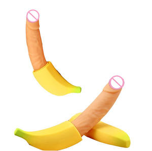 Jouets sexuels végétaux USB gros fruits <span class=keywords><strong>banane</strong></span> réaliste gode vibrateur pour femmes g-spot stimulation pénis femme masturbateur - Product Image 3