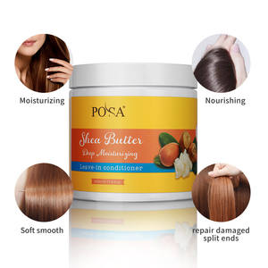 Posa tratamento capilar sem enxofre, hidratante profundo do cabelo de manteiga de karité deixa no condicionador - Product Image 6