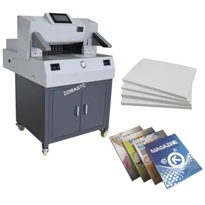 Zomagtc Manual Electric 500V9 Paper Cutter Guillotine Paper Cutting Machine Price For Sale