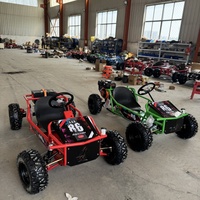 Go Kart Todoterreno Fast Ride de 212cc y 4 Tiempos para Carreras en el Patio Trasero, Aventura con Combustible de Gasolina