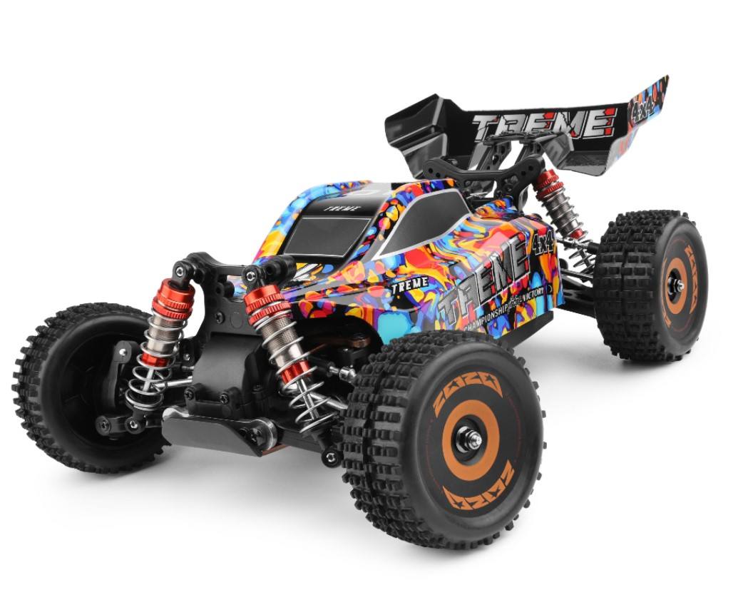 HOSHI Wltoys 184016 RC Car - 4WD Brushless 75KM/H, 2 Batteries