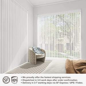 Fournisseur en gros de stores verticaux sur mesure Fortune <span class=keywords><strong>pour</strong></span> fenêtres commerciales, rideau occultant électrique intelligent - Product Image 3