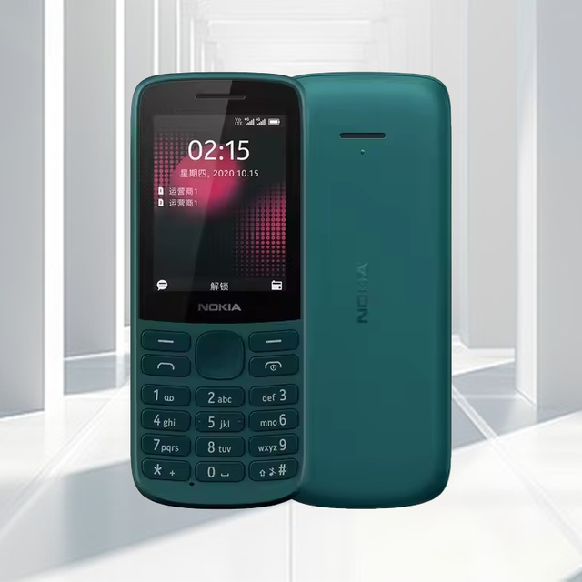 Noki-a 215 4G Feature Phone Has Hotspot FM Battery 1100mAh Bar Feature Phone