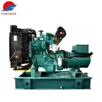 30KW 37.5KVA Cumins DCEC 4 Cilindros Refrigerante de Agua Radiador Ventiladores Tipo Abierto Electricidad Generador Diesel