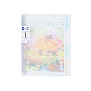 Colorful PVC PP Waterproof A6 A5 A4 Spiral Cover School Planners Journal <b>Notebook</b> for Loose Leaf Sheets - Product Image 5