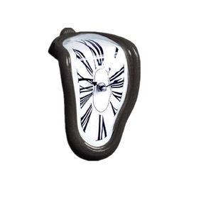 Reloj de fusión creativo, regalo de decoración del hogar, relojes de estilo surrealista de Salvador Dalí, reloj de pared distorsionado surrealista, reloj de decoración