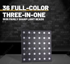 36pcs Full Color Led Matrix Stage Background Light pour <span class=keywords><strong>Disco</strong></span> Stage - Product Image 6