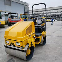 Compacteur à double tambour 2 tonnes XMR203 en promotion – Mini-rouleau compresseur hydraulique avec pièces de rechange