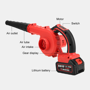 Dépoussiéreur de <span class=keywords><strong>jardin</strong></span> <span class=keywords><strong>sans</strong></span> <span class=keywords><strong>fil</strong></span> 24v Dc Fan Sciure de bois Batterie portable Poussière à main Souffleuse à air de feuilles électrique <span class=keywords><strong>sans</strong></span> <span class=keywords><strong>fil</strong></span> - Product Image 4