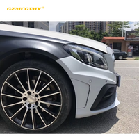 Kit carrosserie en PP à ajustement parfait pour pare-chocs avant de voiture W205 pour Mercedes-Benz Classe C W205 2014-19