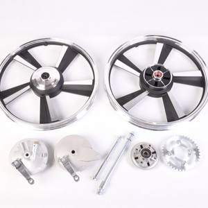 Rueda de Aleación Forjada para Motocicleta FT150/125, Llantas Delanteras y Traseras de Aleación de Aluminio - Product Image 4