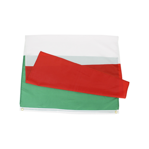 Bandera Italiana Swil de 3x5 pies, de tela con montaje de paneles impresos, para publicidad exterior, portátil, plegable y colgante, con manivela. - Product Image 2