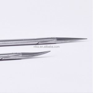 Ciseaux de beauté européens <span class=keywords><strong>Staleks</strong></span> pour l'élimination des peaux mortes et des callosités Lame droite Pointe pointue pour outils de coupe des sourcils russes - Product Image 4