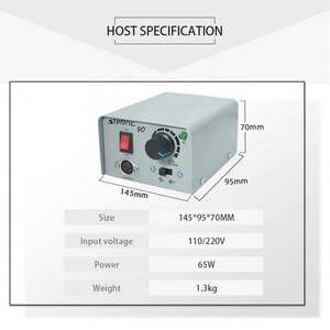 Micromotor Original Coreano OEM, Juego de Suministros para Manicura, Potente Máquina de Taladro de Uñas Profesional STRONG 90 para Salón, Pulido de Gel Acrílico - Product Image 5