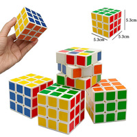 Cube magique 3D créatif de 5,3 cm à prix abordable, cube de puzzle de haute qualité, jouets éducatifs classiques