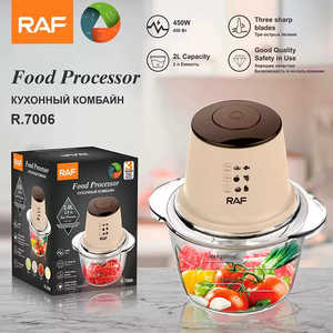 food processor blender 360 Degree Stainless Steel Blade Kitchen Electric <b>Meat</b> <b>Grinder</b> <b>Grinder</b> Food Processor Vegetable Mincer - Product Image 5